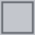 Empty grey square container icon.