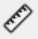 Measure tool ruler icon