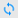 Blue circular running icon with two white arrows
