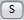 White letter S centered on light gray rounded square icon