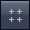 Blue square icon showing a 3x3 grid of white plus signs