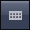Gray square button with white 3x3 grid of squares icon