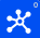 Blue square icon showing white connected nodes and a small '0°' label