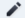 black pencil icon and black trash can icon on white background