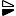 Three small black icons in a row: right-pointing triangle, paired triangles, and an X