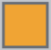 orange filled rounded square with gray outline